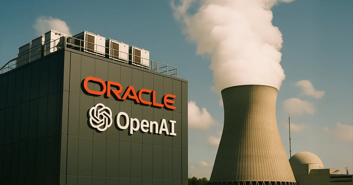 Ein Rechenzentrum von OpenAI und Oracle
